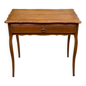 Louis XV style desk made of solid wood from the 1950s.