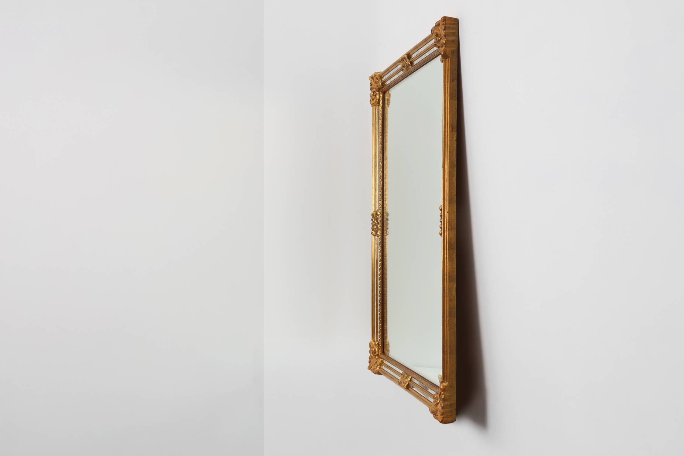 Large Baroque Wall Mirror by De Knudt, Belgium, 1950s