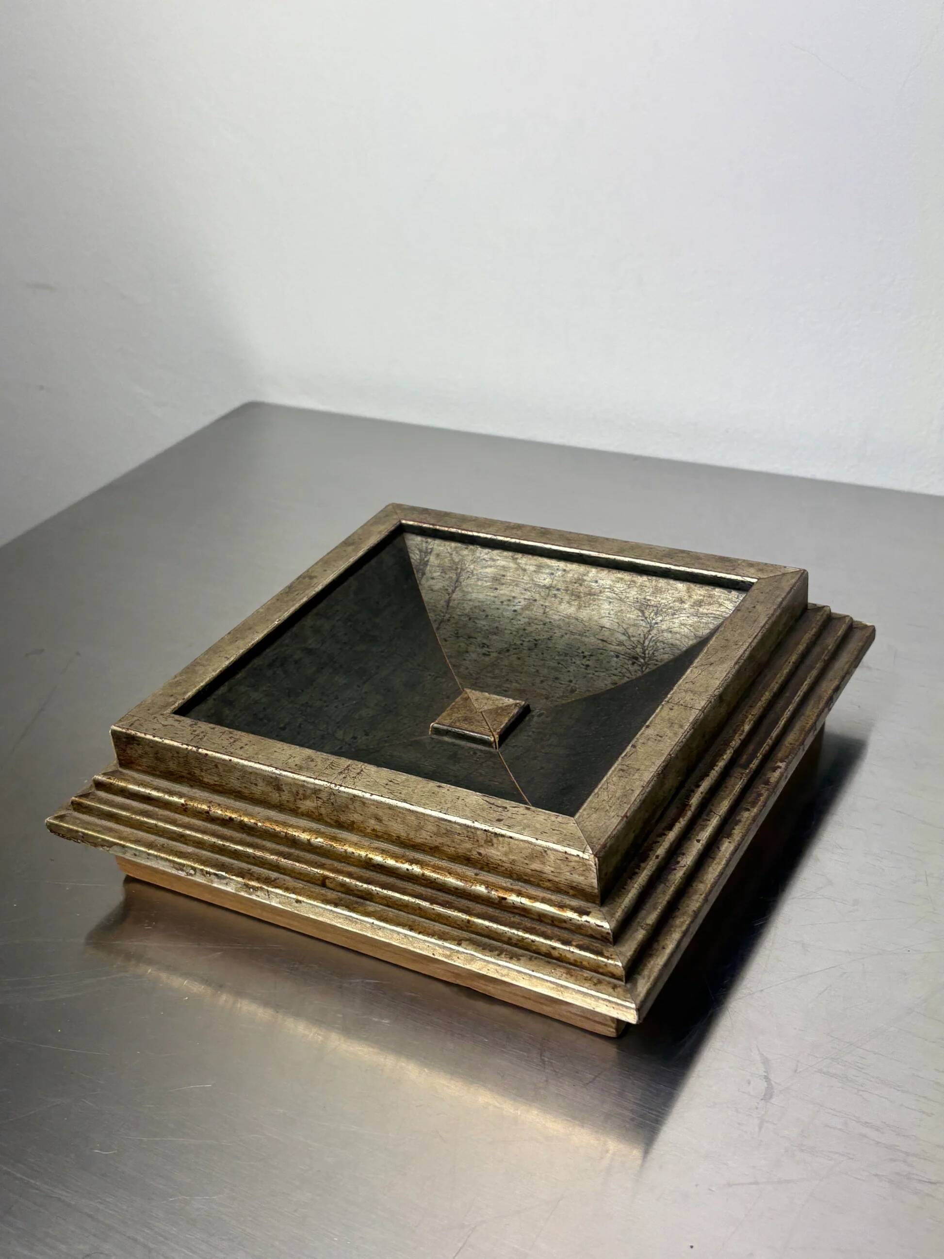 Hollywood Regency tray, wood, France, 1980s