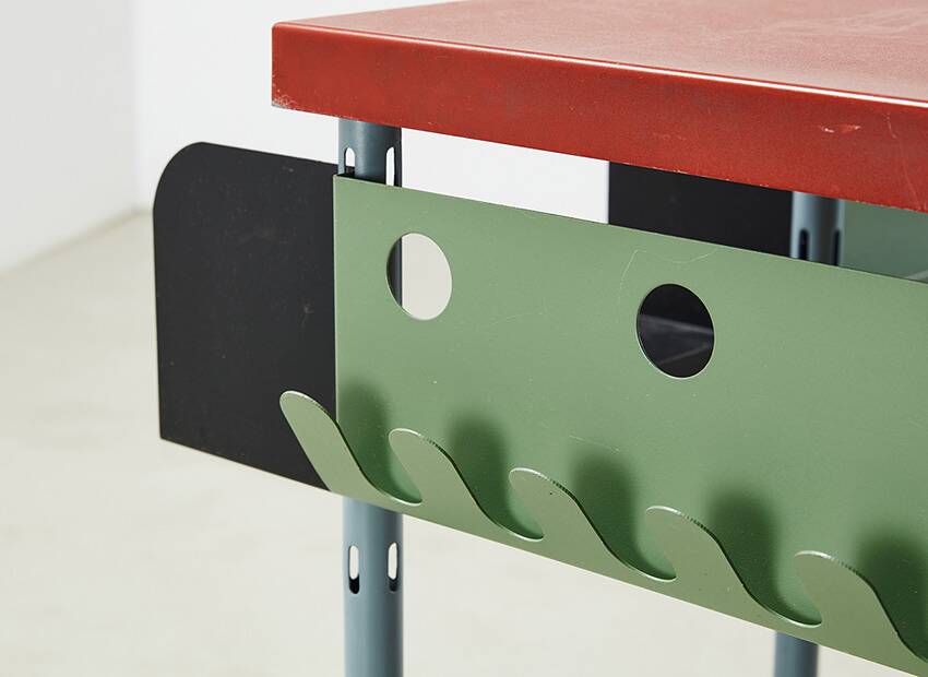 Konstantin Grcic Rare Refolo Trolley pour Aleph Atlantide 1995