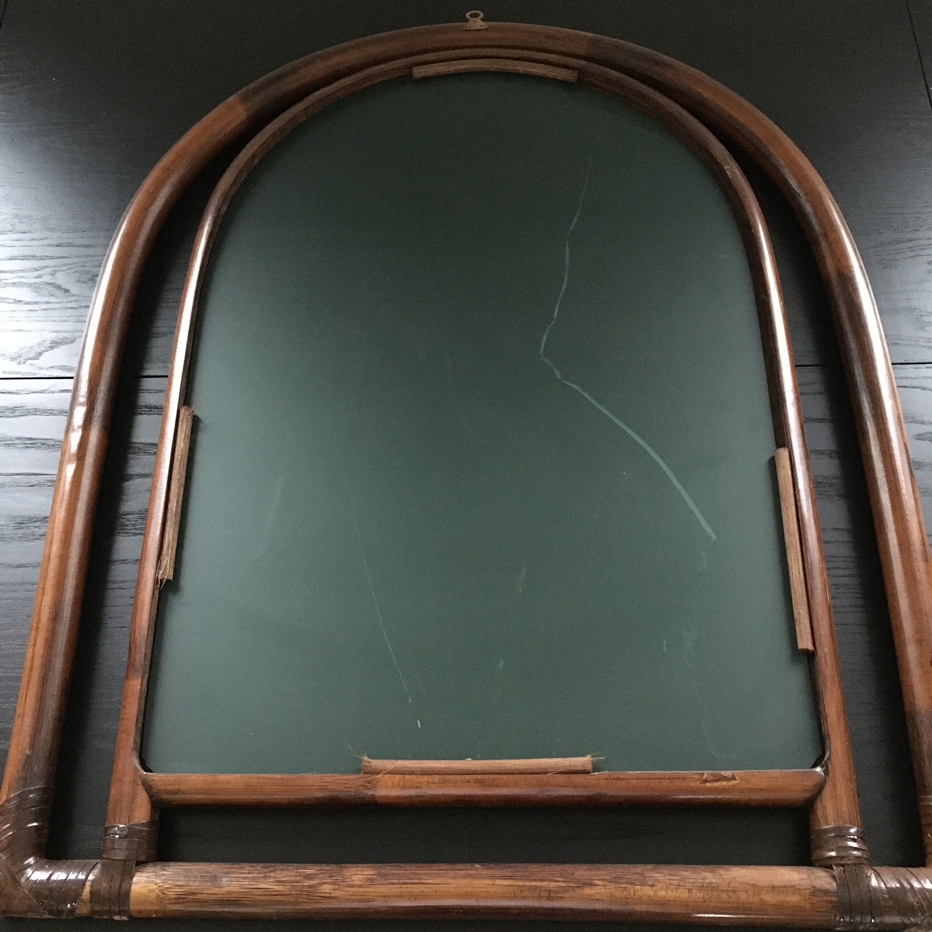 Rattan mirror  62x76cm