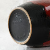 Large Fat Lava vase from West Germany, vintage.