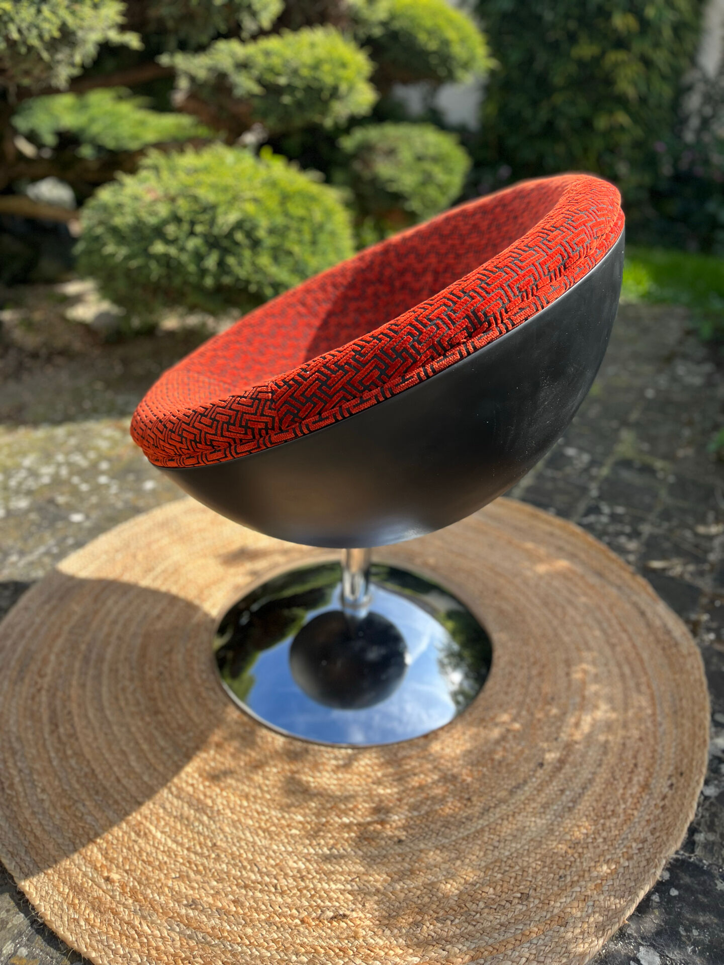 Fauteuil boule pivotant