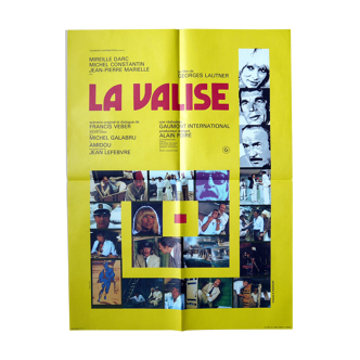 Affiche cinéma originale "La valise" Georges Lautner