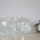 Underside, German crystal, 1970,, vintage