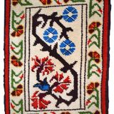 Tapis Vintage Savonnerie en Laine, Années 1970, Élégance Française