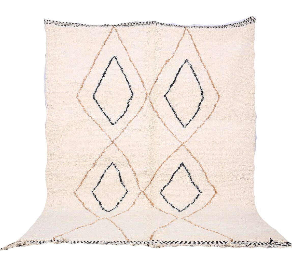 Mrirt rug in pure wool, handmade - 300 X 200 CM