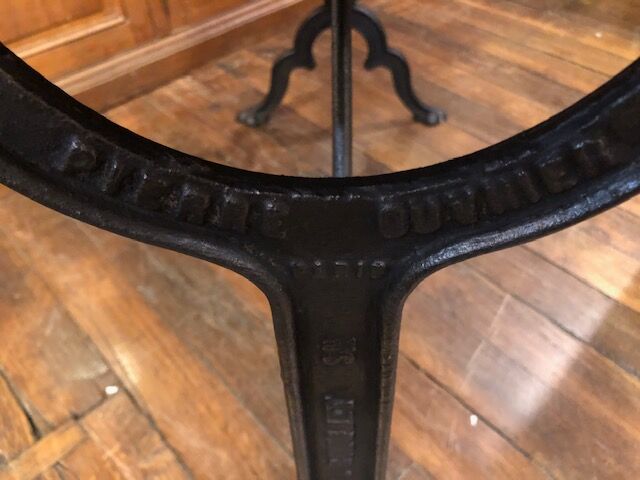 Pierre Ouvier bistro table