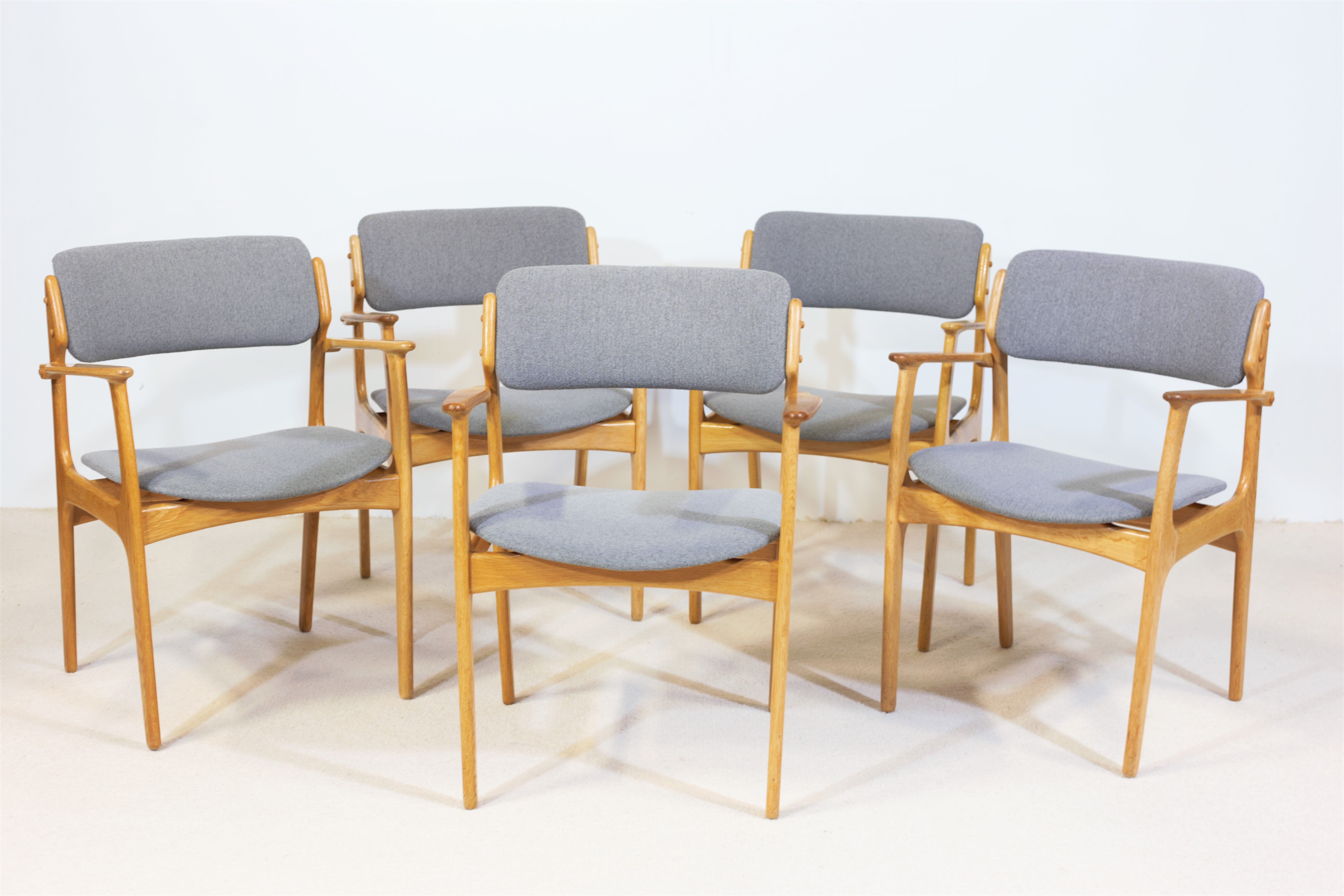 Erik Buch armchair in oak