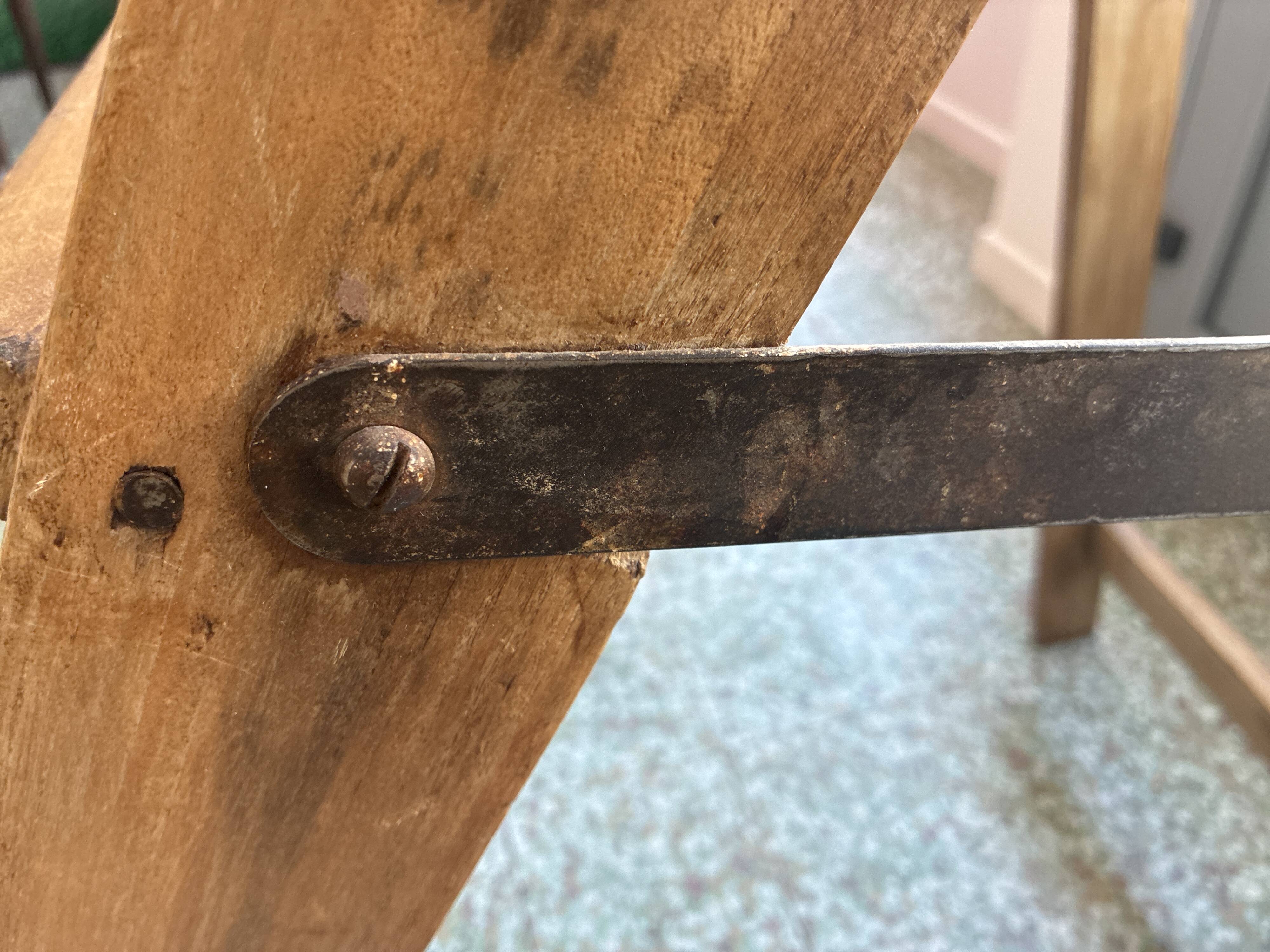 Wooden stool