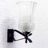Art nouveau wall lamp