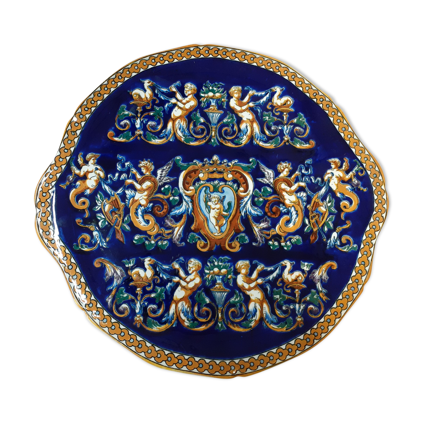 Renaissance gien pie dish