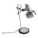 Mid century modern adjustable metal desk lamp, 1960s