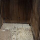 wooden changing room