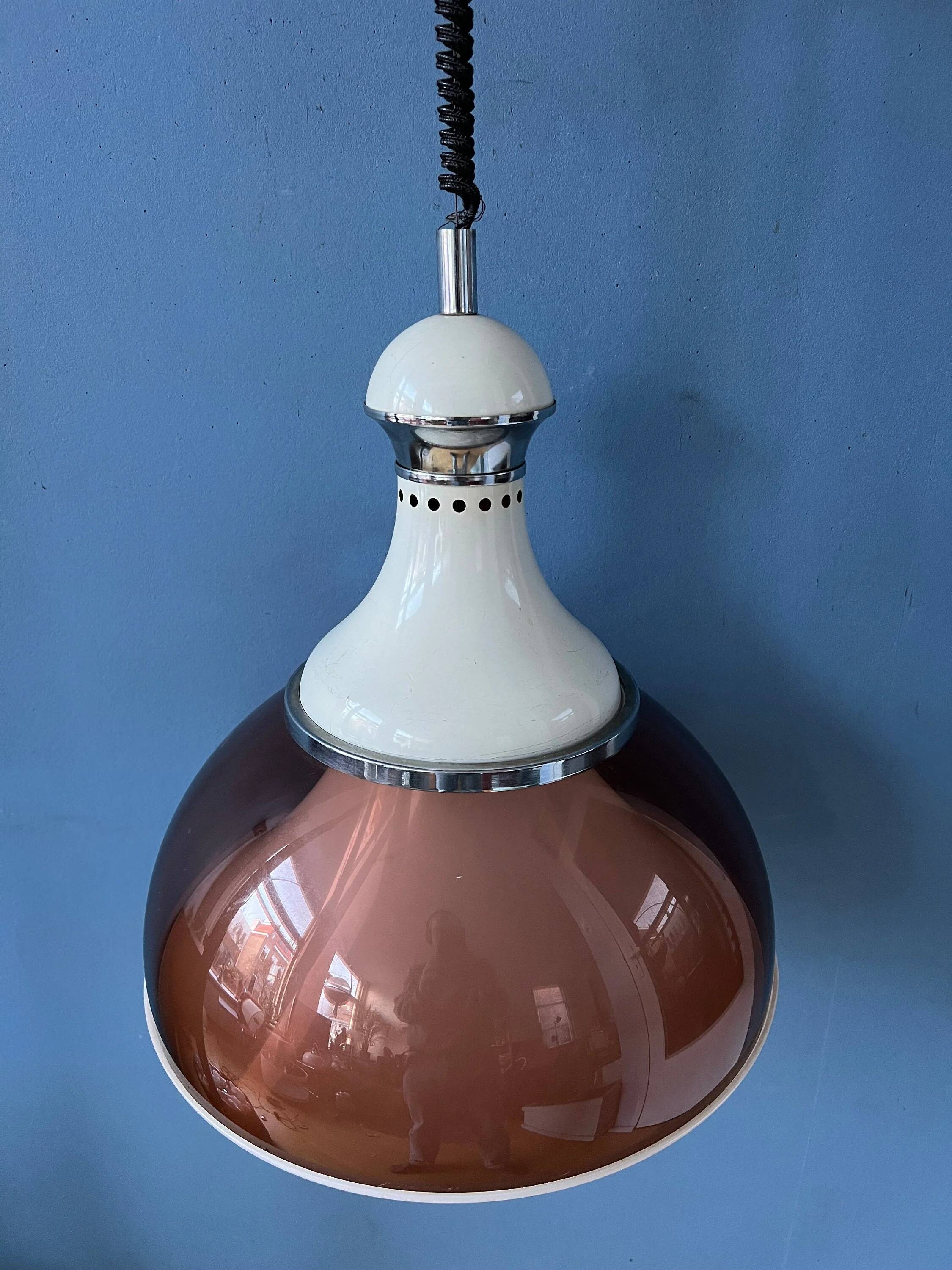 Suspension vintage Stilux Milano Space Age