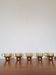 Set of 5 vintage coffee cups