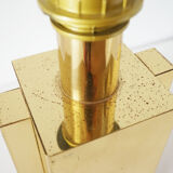 Vintage gold metal lamp foot