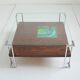 Double tray coffee table Vintage design 1970s