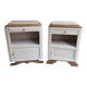 Pair of revisited 1930s bedside tables