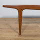 Table basse en teck mid century par Johannes Andersen pour CFC Silkeborg, Danemark, 1960s
