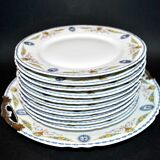 Limoges porcelain dessert service