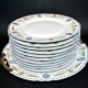 Dessert service in Limoges porcelain