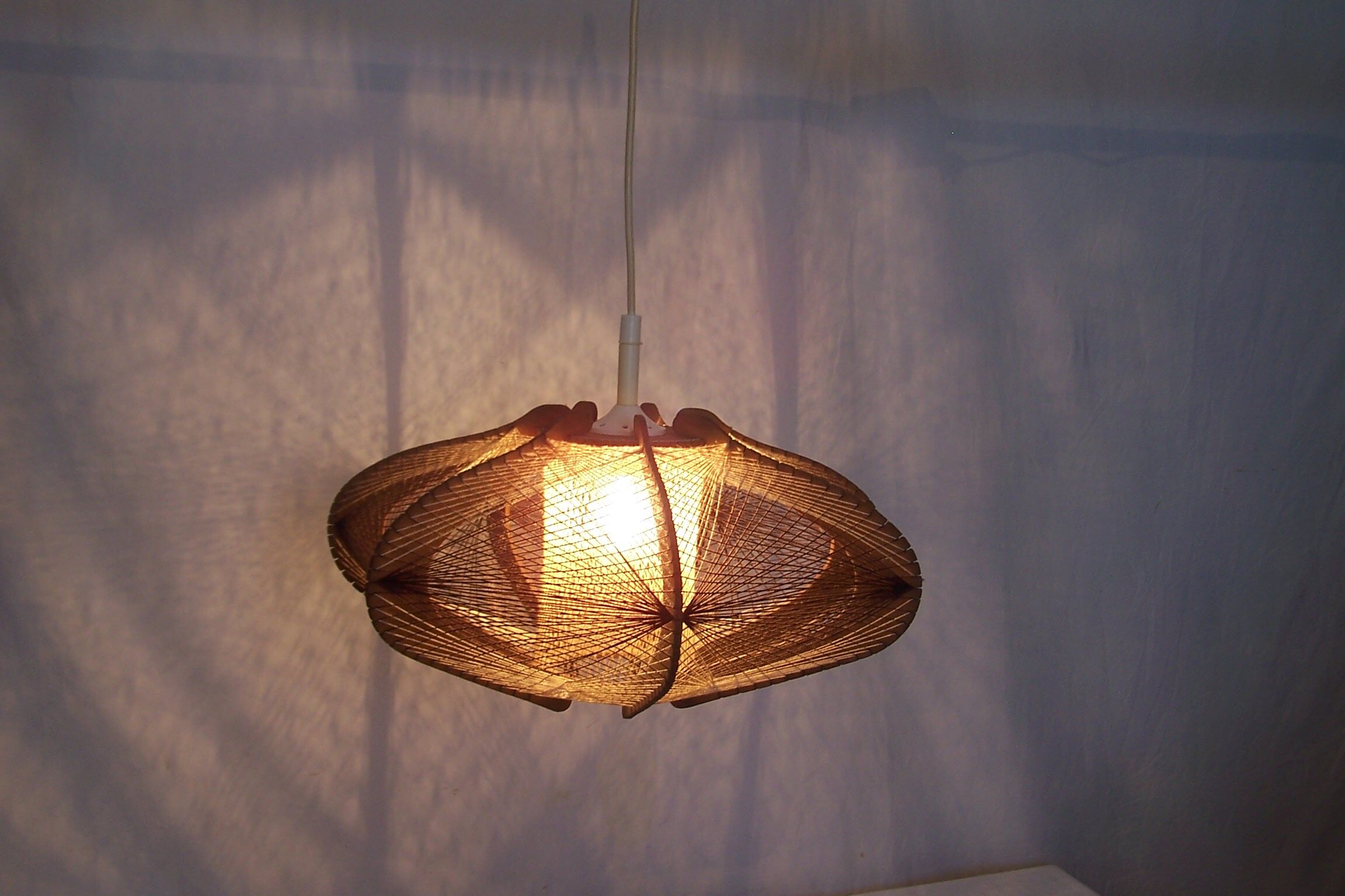 Scandinavian wire hanging lamp 60