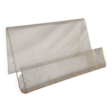 Acrylic magazine holder