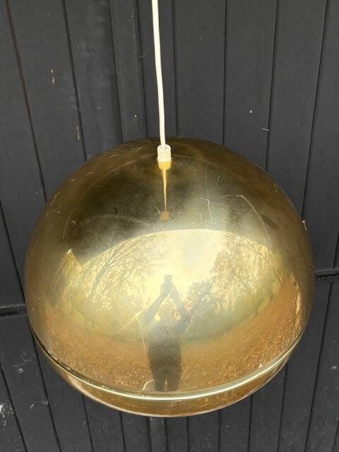 Hemi-Sweden pendant light from the 60s/70s