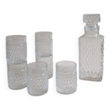 Carafe à whisky et 6 verres