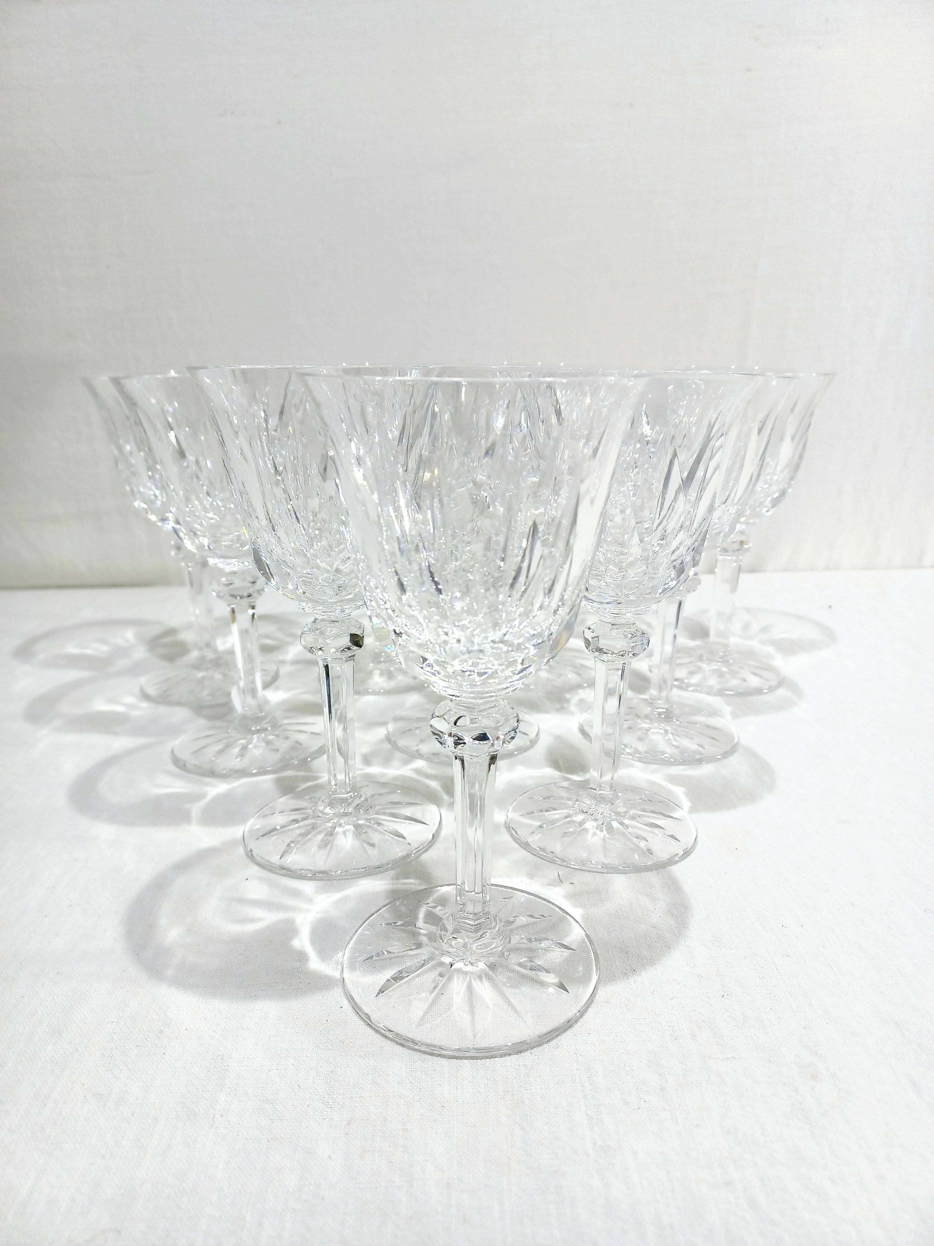 Saint Louis – 10 verres à eau En Cristal modèle Provence
