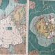 Old map The Poles — Arctic & Antarctic | Routes of the greats
