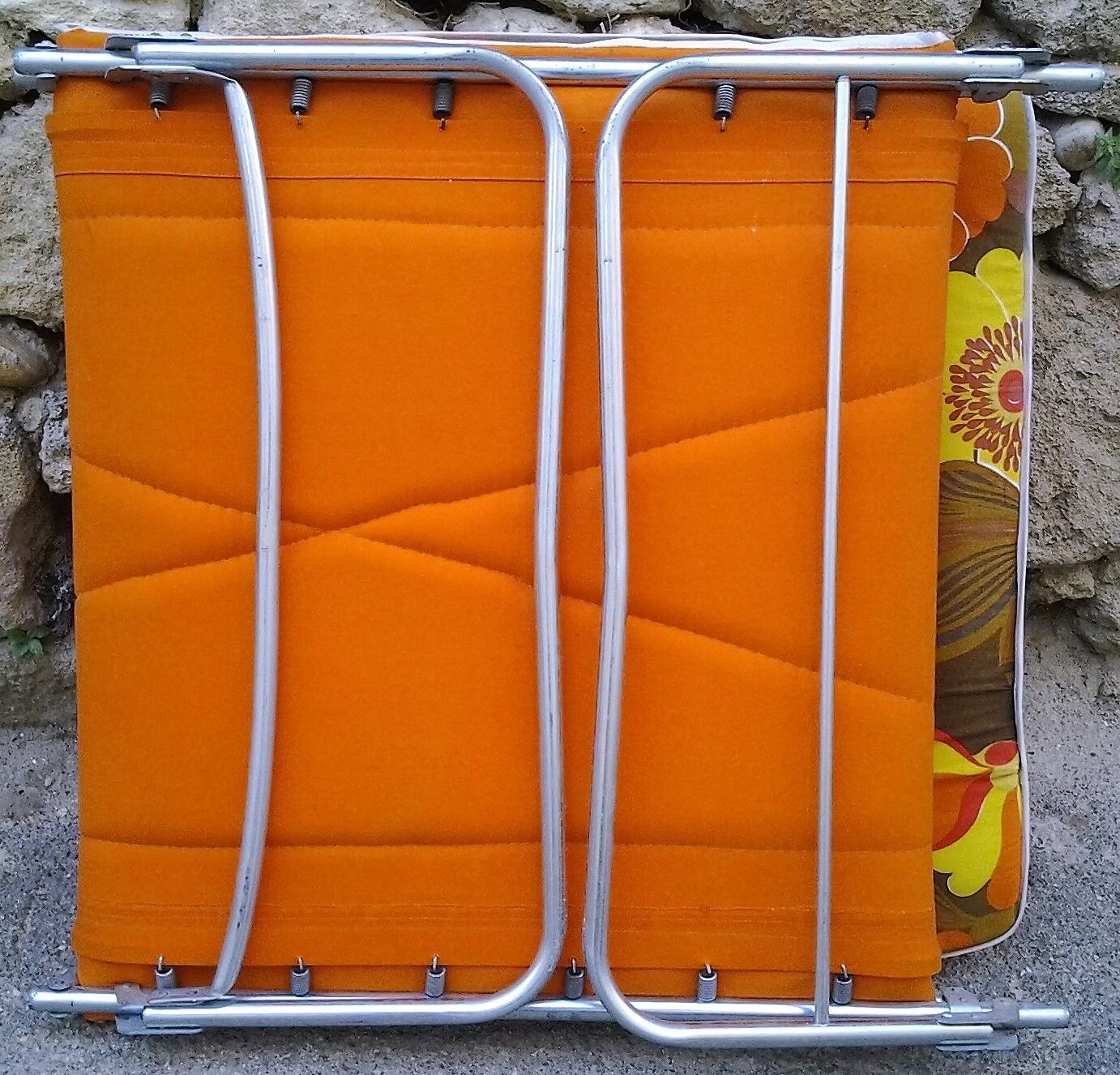 Sun lounger vintage bath 1970