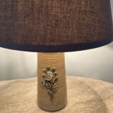 Vintage stoneware lamp from the 60s-70s