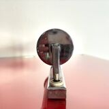 Applique murale fonctionnaliste avec abat-jour tubulaire en verre, Tchécoslovaquie, années 1950