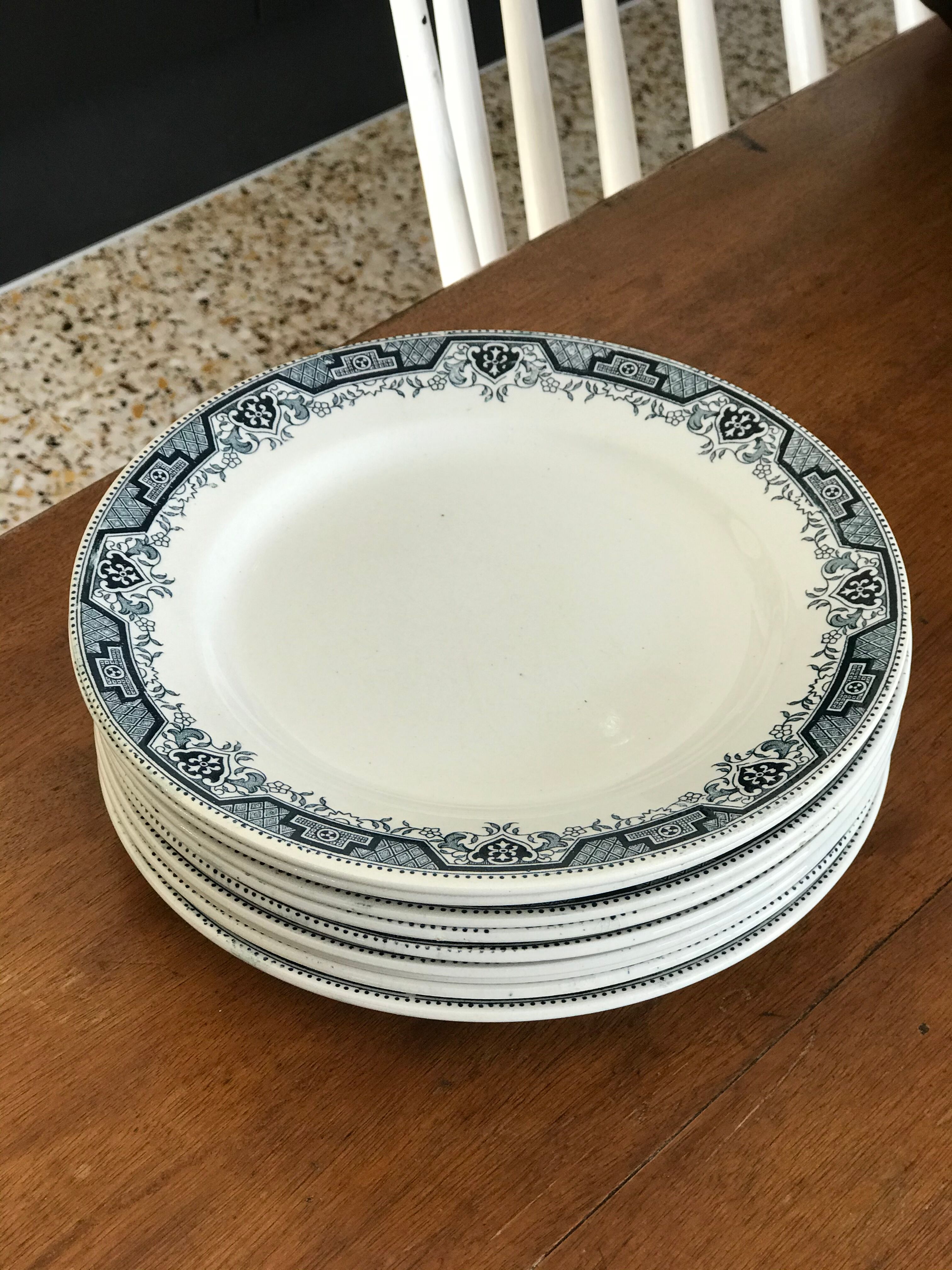 Old plates