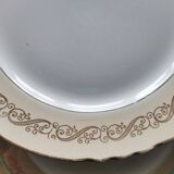 12 assiettes plates "Valence" Moulin des Loups Orchies