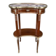 Small Kidney Table in Mahogany, Transition Style – Early 20th Century