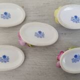 Porte couteaux porcelaine fine aynsley english bone china vintage