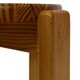 Mid century pinewood stool, 1960s minimalistic design