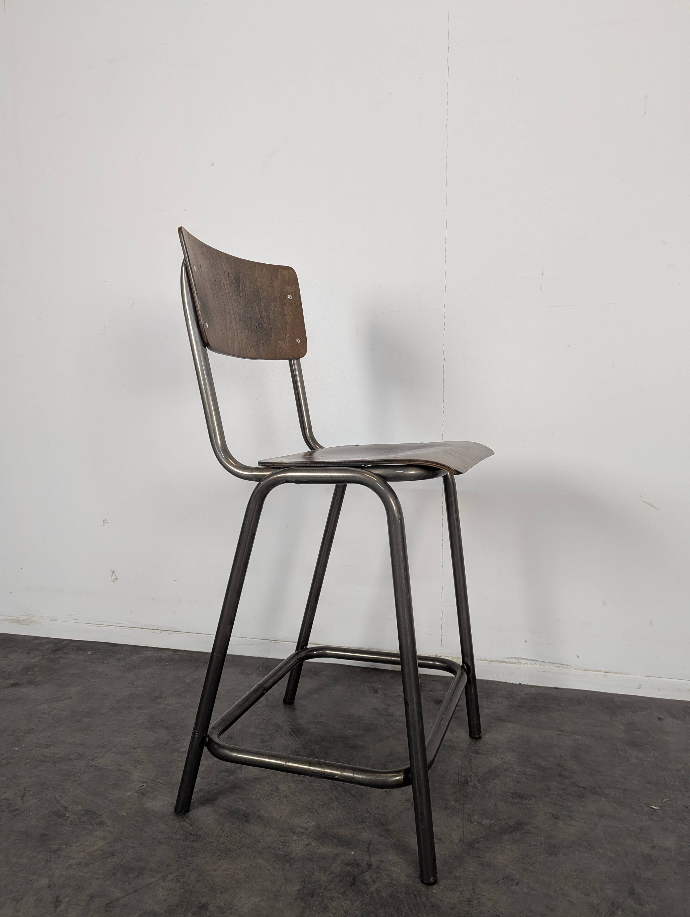 Industrial style bar stool