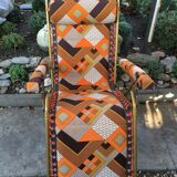 Transat Starlax Lafuma vintage 70s