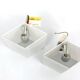 Rare Stilux Milano Model Grosseto, pair of perspex sconces from 60s