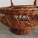 Wicker aperitif basket