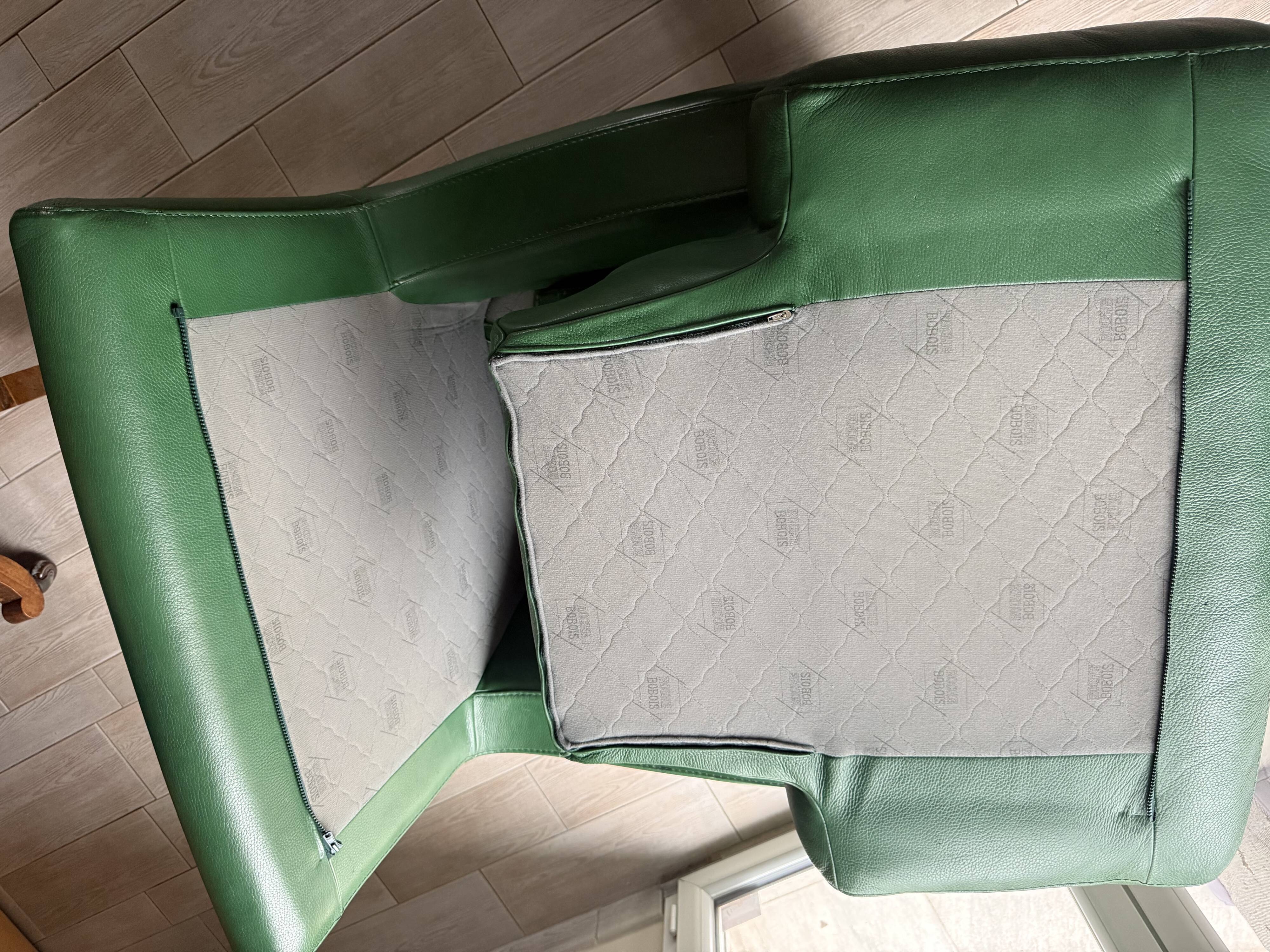 Roche Bobois Leather Armchair