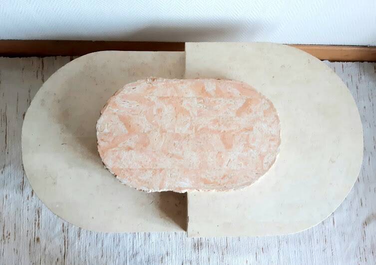 Mactan stone coffee table 1980