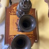 Lot of bronze vases, Japan 1850
