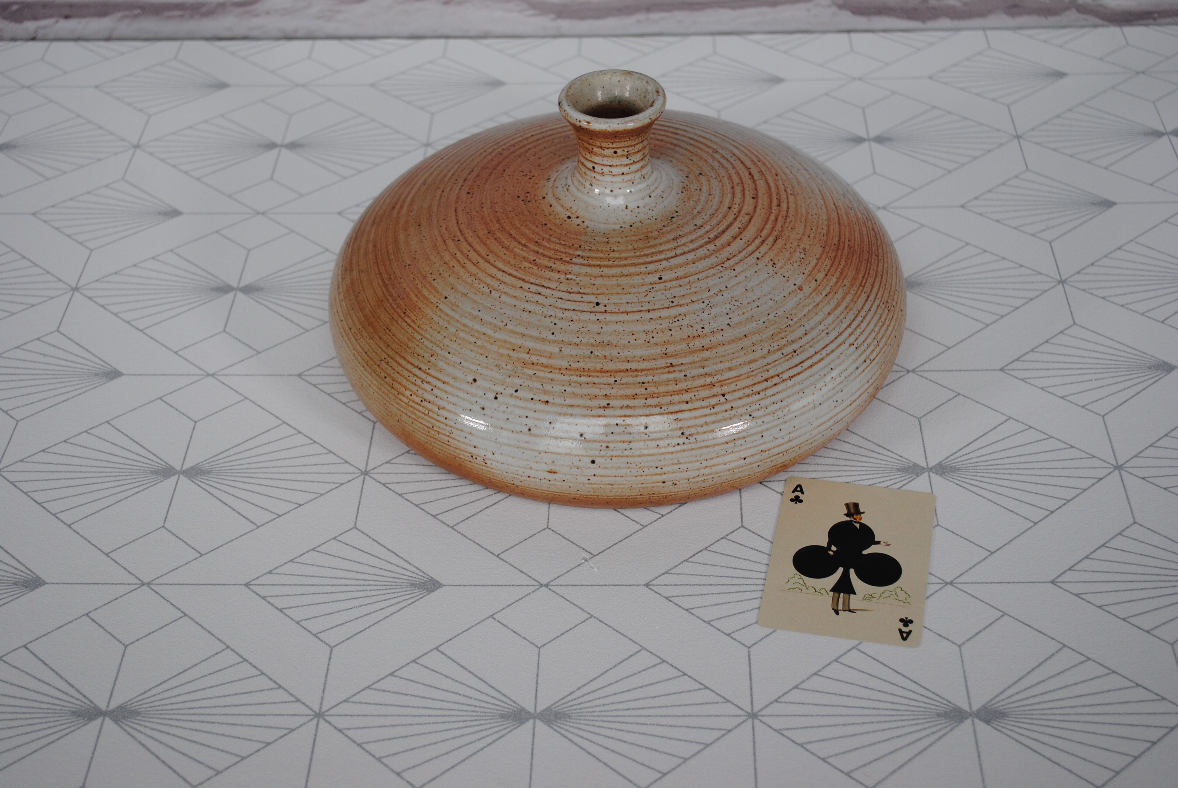 Ball vase Grès du Marais 1970