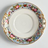 Hand-painted porcelain cake plate | Old Paris