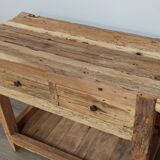 Small wooden console